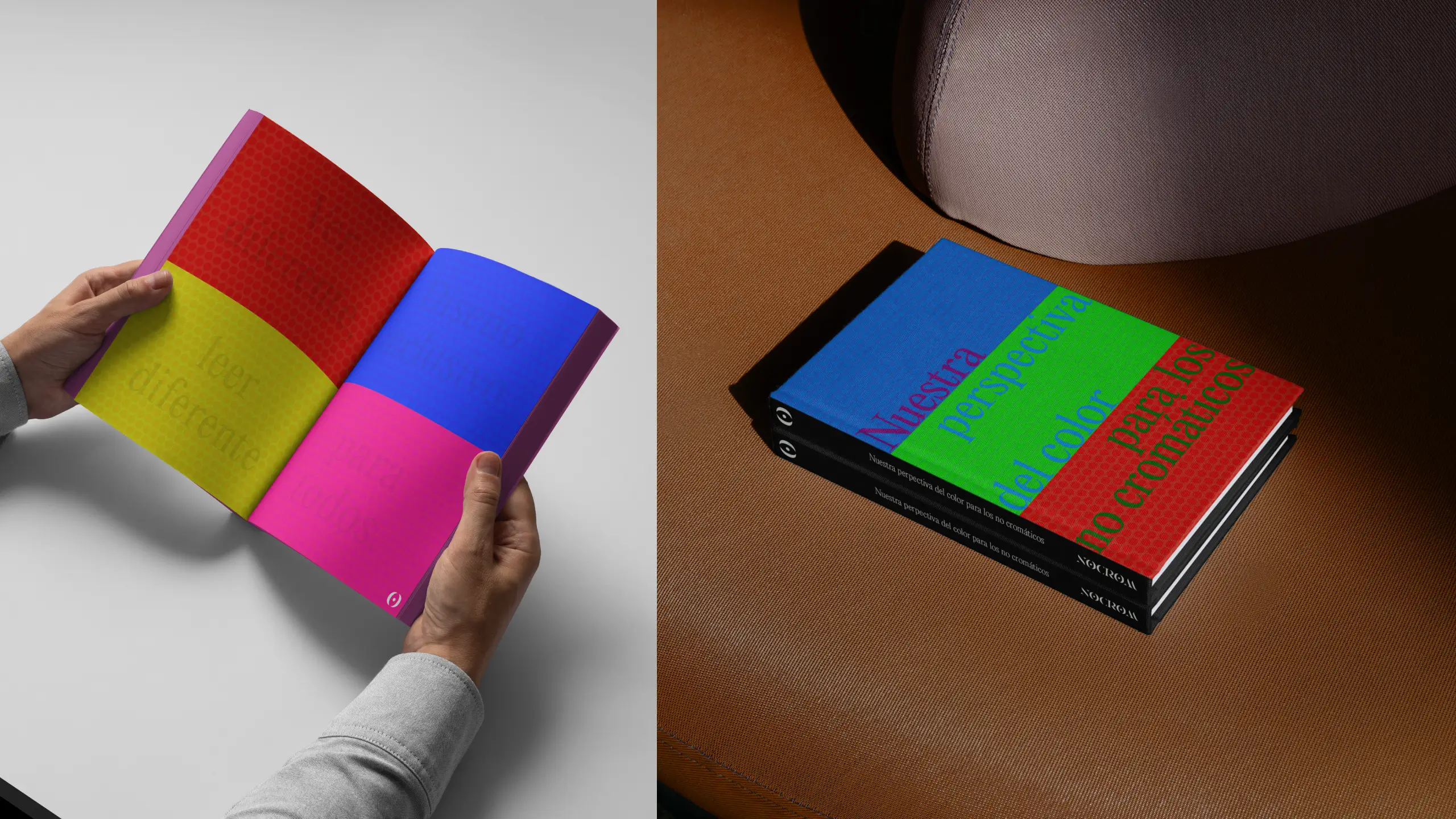 Libro de la editorial NOCROM que explora los colores